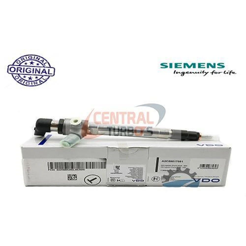 Inyector Genuino Siemens Citroen C4-C5-C8 2.0 HDI / Peugeot 307 / 407 / 807 HDI 2.0 COD. SIEMENS 9647247280 / 9657144580 / 9659337980 / 5WS40156-Z Clase 5 5WS40156-4Z - Imagen 1